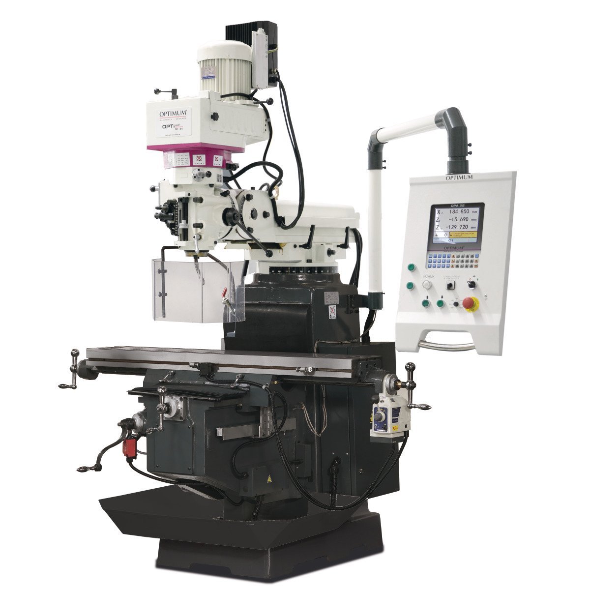 Bohr-Fräsmaschine Optimum OPTImill MF 4V