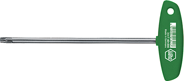 Stiftschlüssel TORX® mit Quergriff GL126mm T10 L100mm