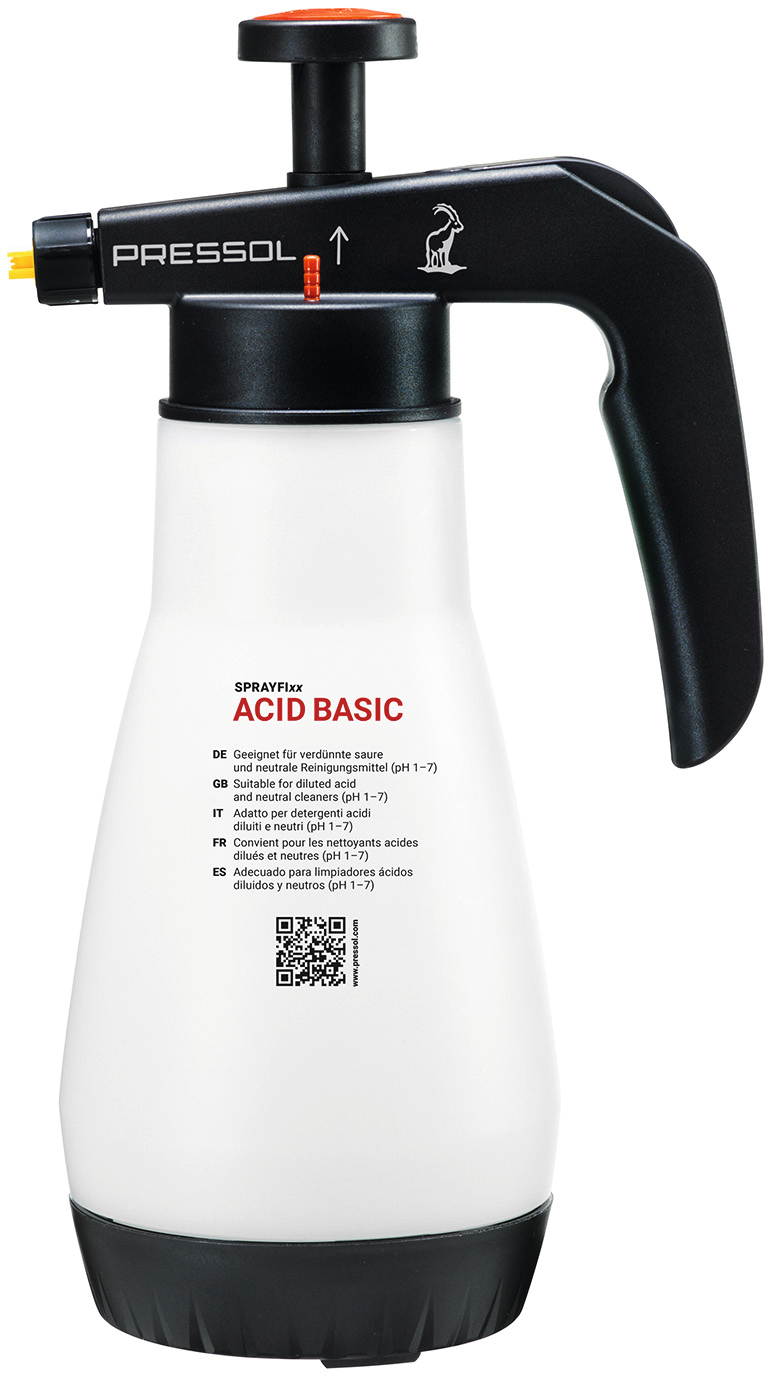 Drucksprühflasche 1,5l "SprayFixx" Typ Acid rot
