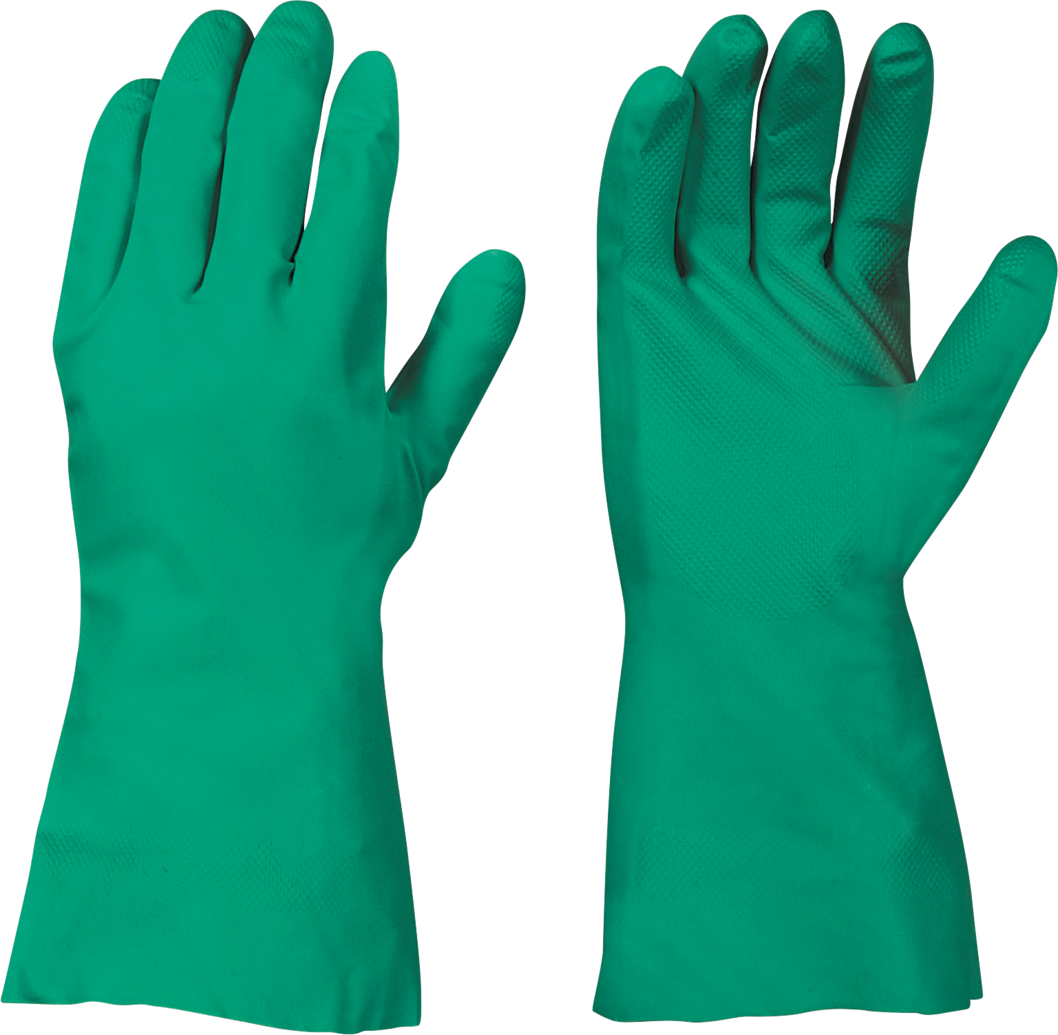 Handschuh Nitril "Der Chemische" grün Gr.7