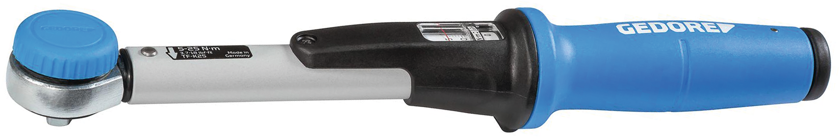 Drehmomentschlüssel Torcofix® K inkl. Werkszertifikat 1/4" L273mm 5-25Nm