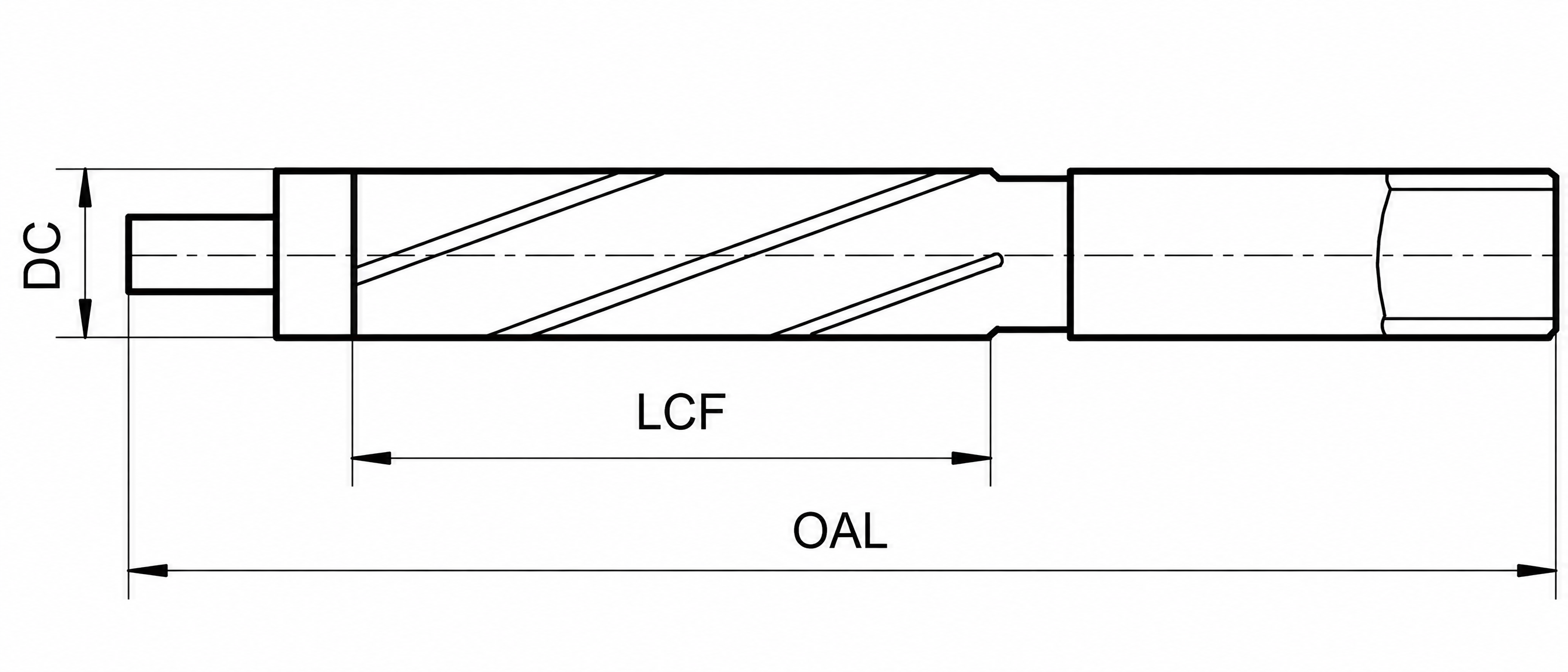 Eyltool Premium Handreibahle HSS nachstellbar DIN 859-B Ø6 mm