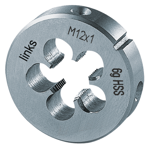 Schneideisen MF HSS links 55x16mm DIN13(6G) EN22568 M22x1,5mm