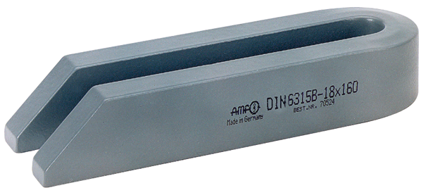 Gabelspanneisen abgeschrägt M20/M22 DIN6315B B22mm L200mm