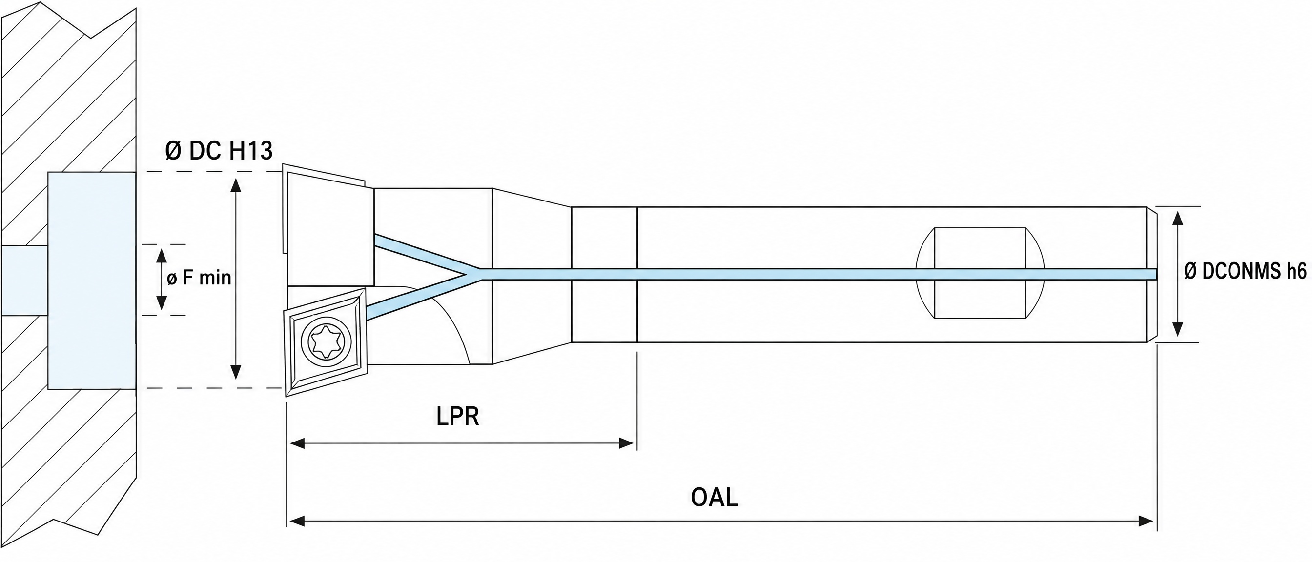 Eyltool Premium Wendeplattensenker Z2 DIN 1835-B Ø 15 mm für WSP CC.T 0602