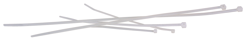 Kabelbinder weiß/naturfarben B2,5mm L102mm