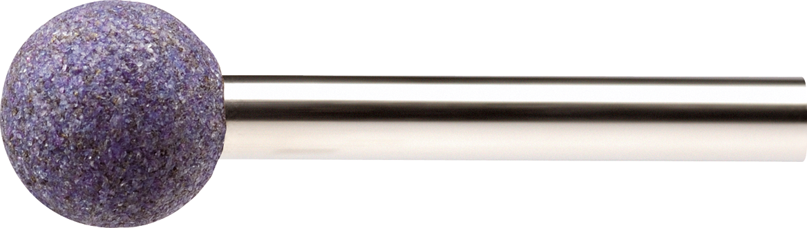 Schleifstift Mischkorund Schaft D3x50mm Hartstahl Zylinderform K100 D3x6mm