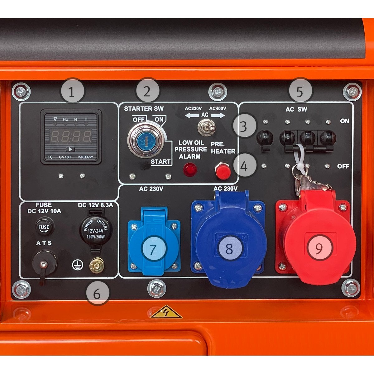 Synchron-Stromerzeuger Unicraft PG-D 60 TEA-S HC