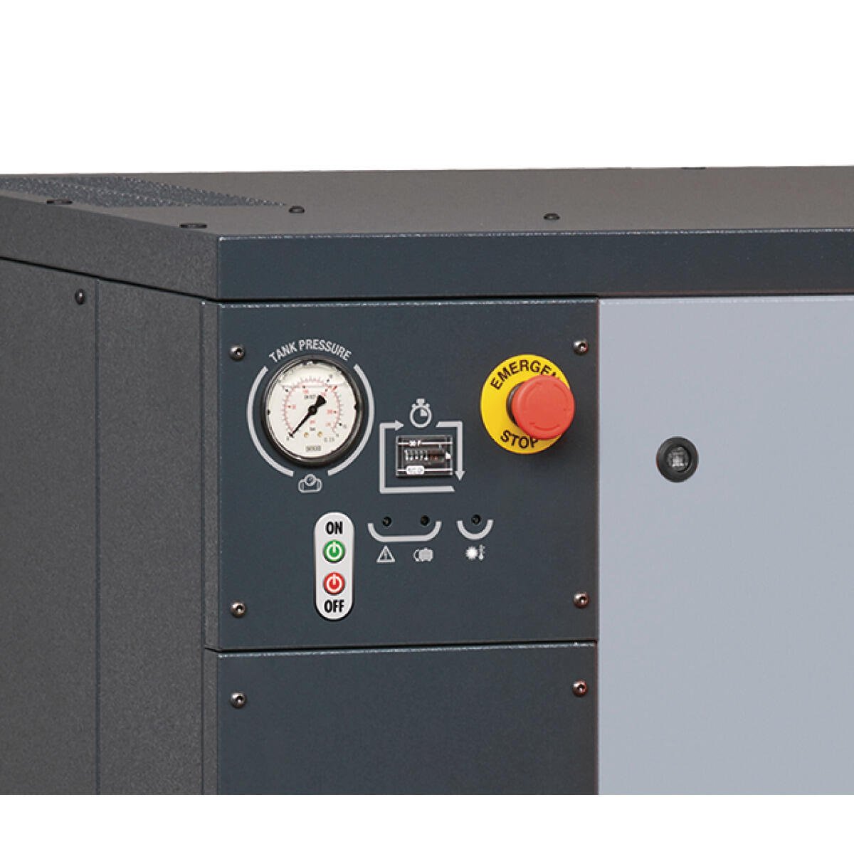Stationärer Kolbenkompressor mit Schalldämmgehäuse Aircraft AIRPROFI 703/10 Silent