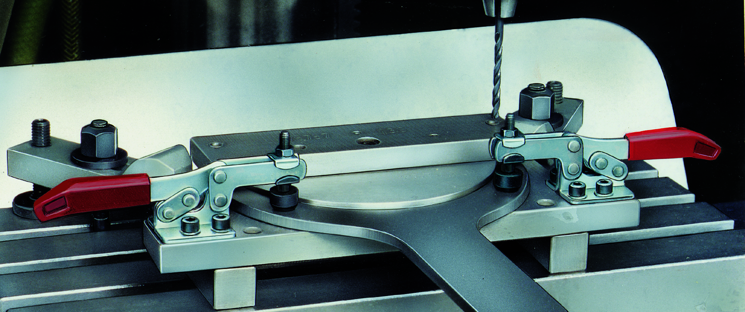 Waagerechtspanner waagerechter Fuß H75mm L281mm Gr. 4