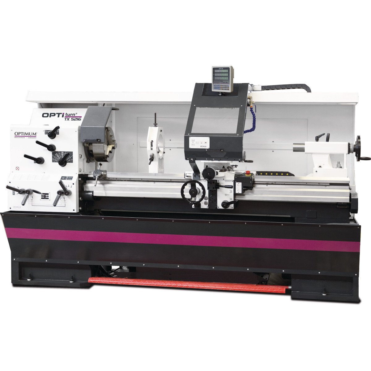 Leit- und Zugspindeldrehmaschine Optimum OPTIturn TX 5216 - DPA 32-3