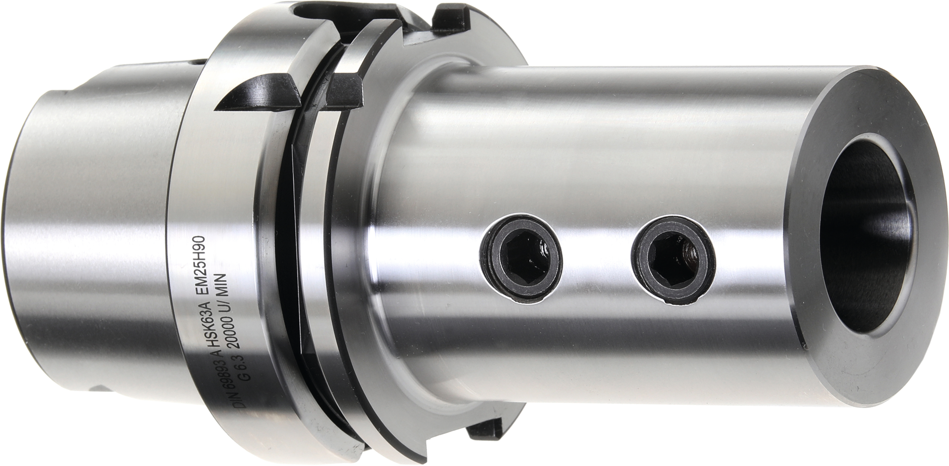 Halter Wendeplatten-Vollbohrer HSK63-A DIN69893 L90mm D25mm