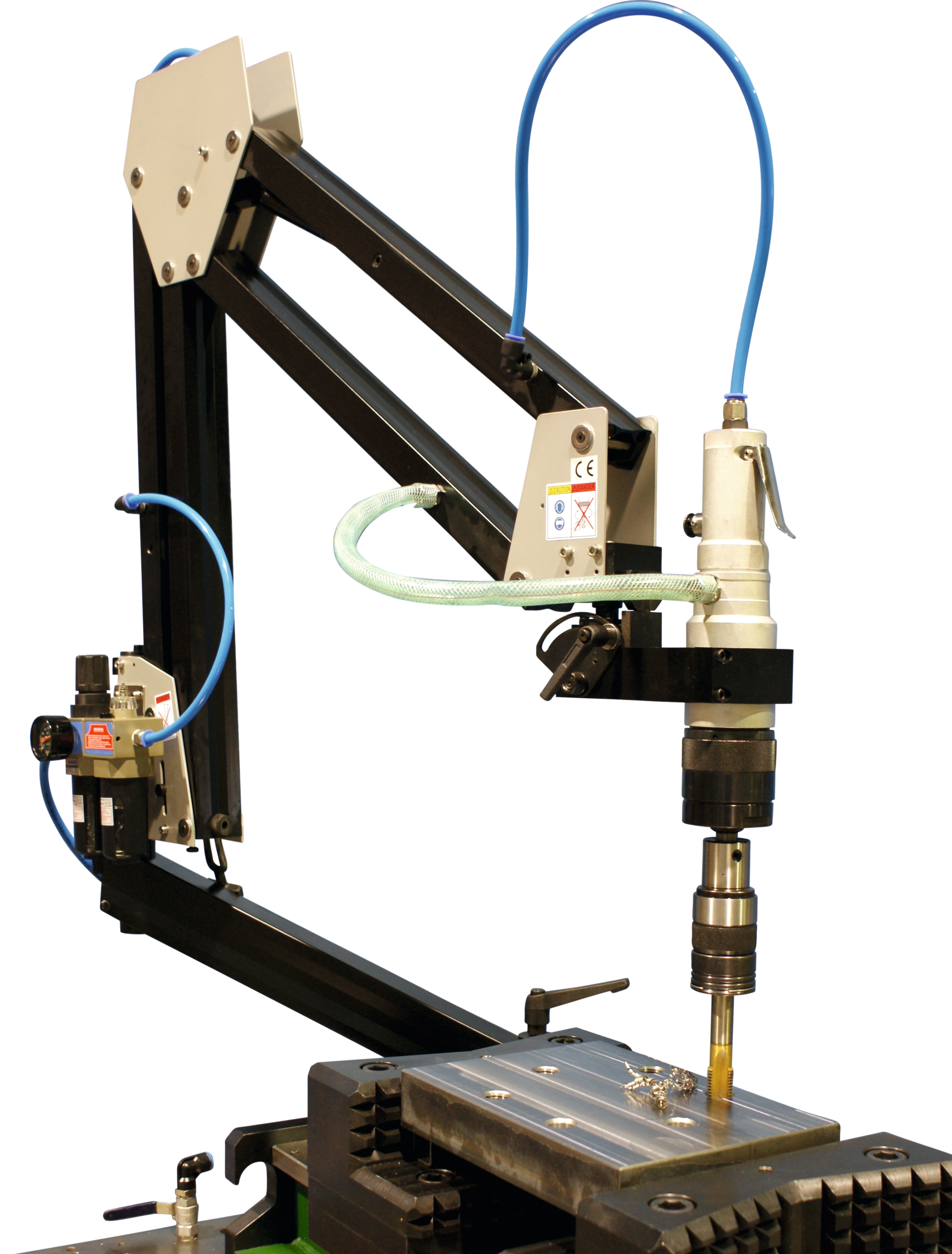 Gewindeschneidmaschine Druckluft D-JS-16A verstellbarer Winkel M5-M16 Gewindeschneidmaschine Druckluft D-JS-16A verstellbarer Winkel M5-M16