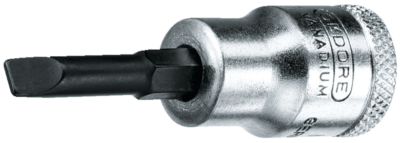 Bitstecknuss 3/8" Schlitz L55mm 5,5mm