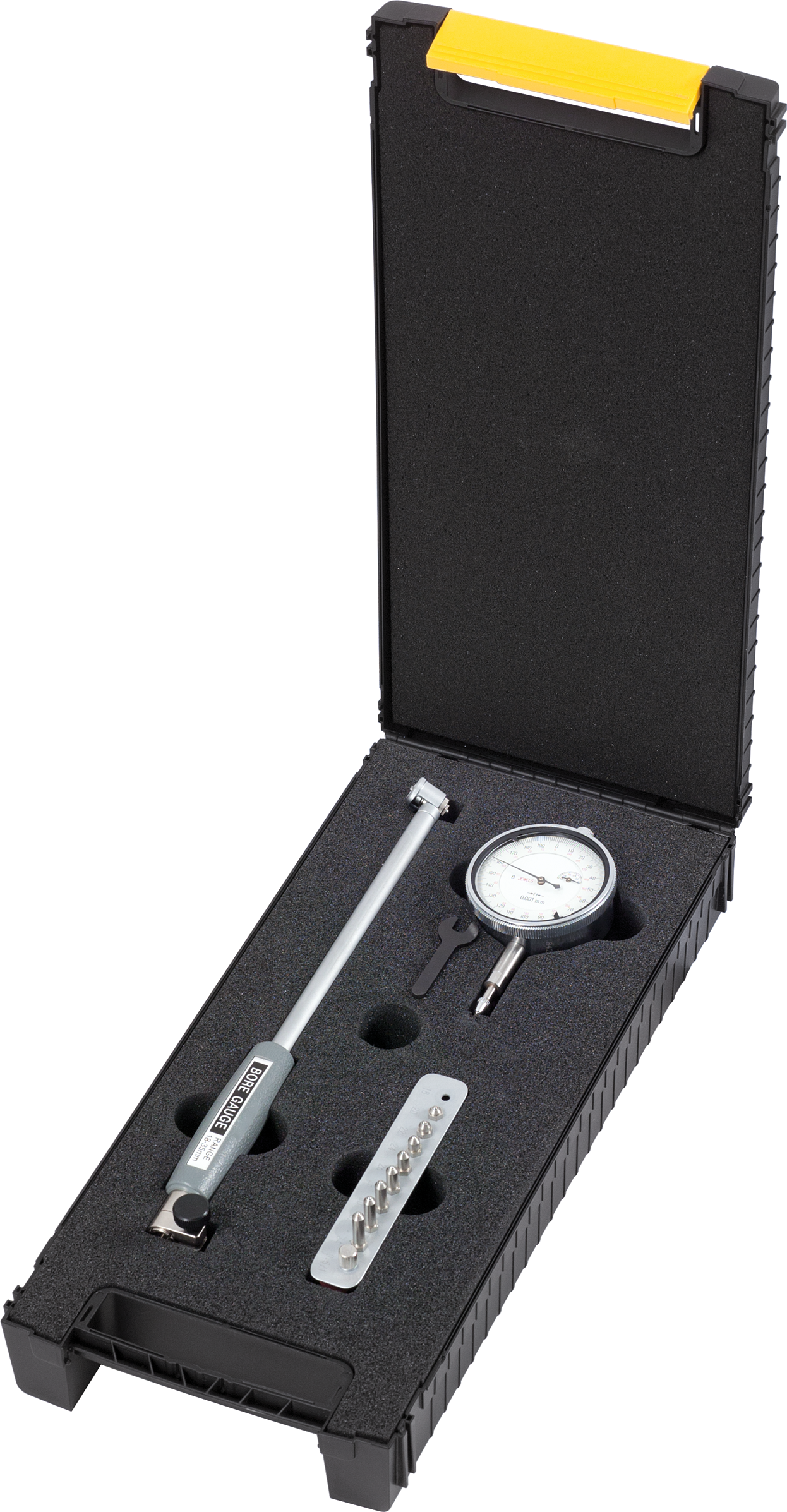 Innenfeinmessgerät mit Messuhr Abl. 0,001mm Werksnorm MB50-160mm Innenfeinmessgerät mit Messuhr Abl. 0,001mm Werksnorm MB50-160mm