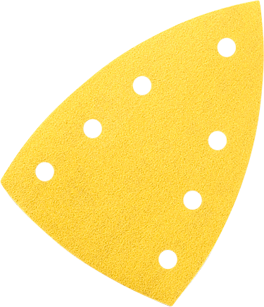 Sia Klettschleifblatt Delta-Schleifer 1960 Siarexx Cut 7-Loch 100 × 147 mm K120