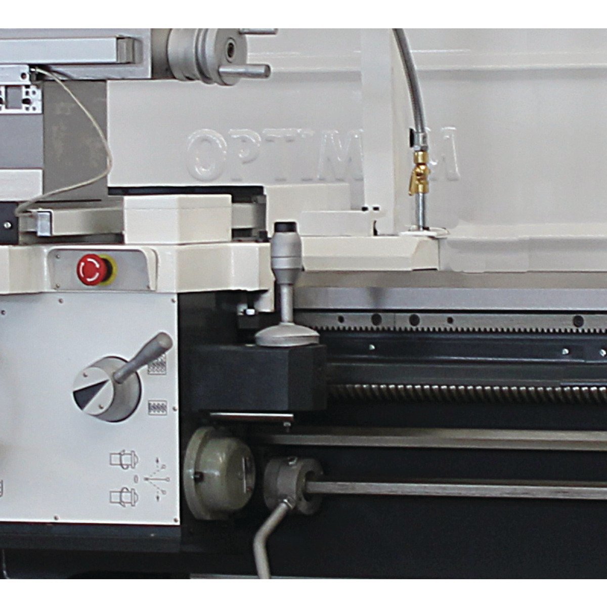 Leit- und Zugspindeldrehmaschine Optimum OPTIturn TH 8020D