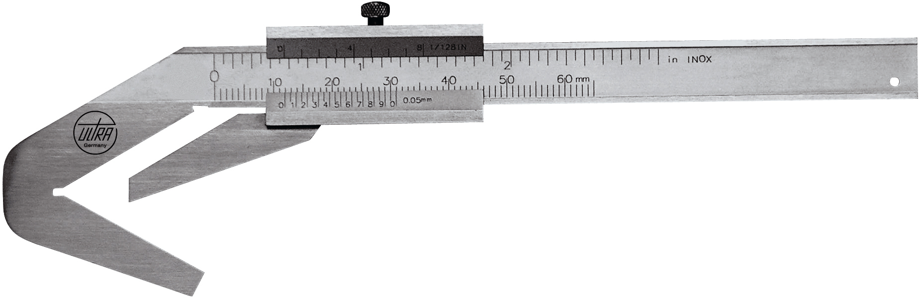 Messschieber 3-/5-Punkt MB4-40mm Abl. 0,01mm für 3-schneidige Werkzeuge