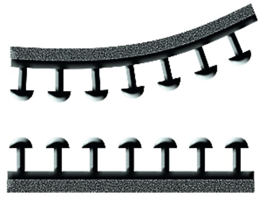 Druckverschlussband SJ3550 schwarz 5800µm L2,5m B25mm