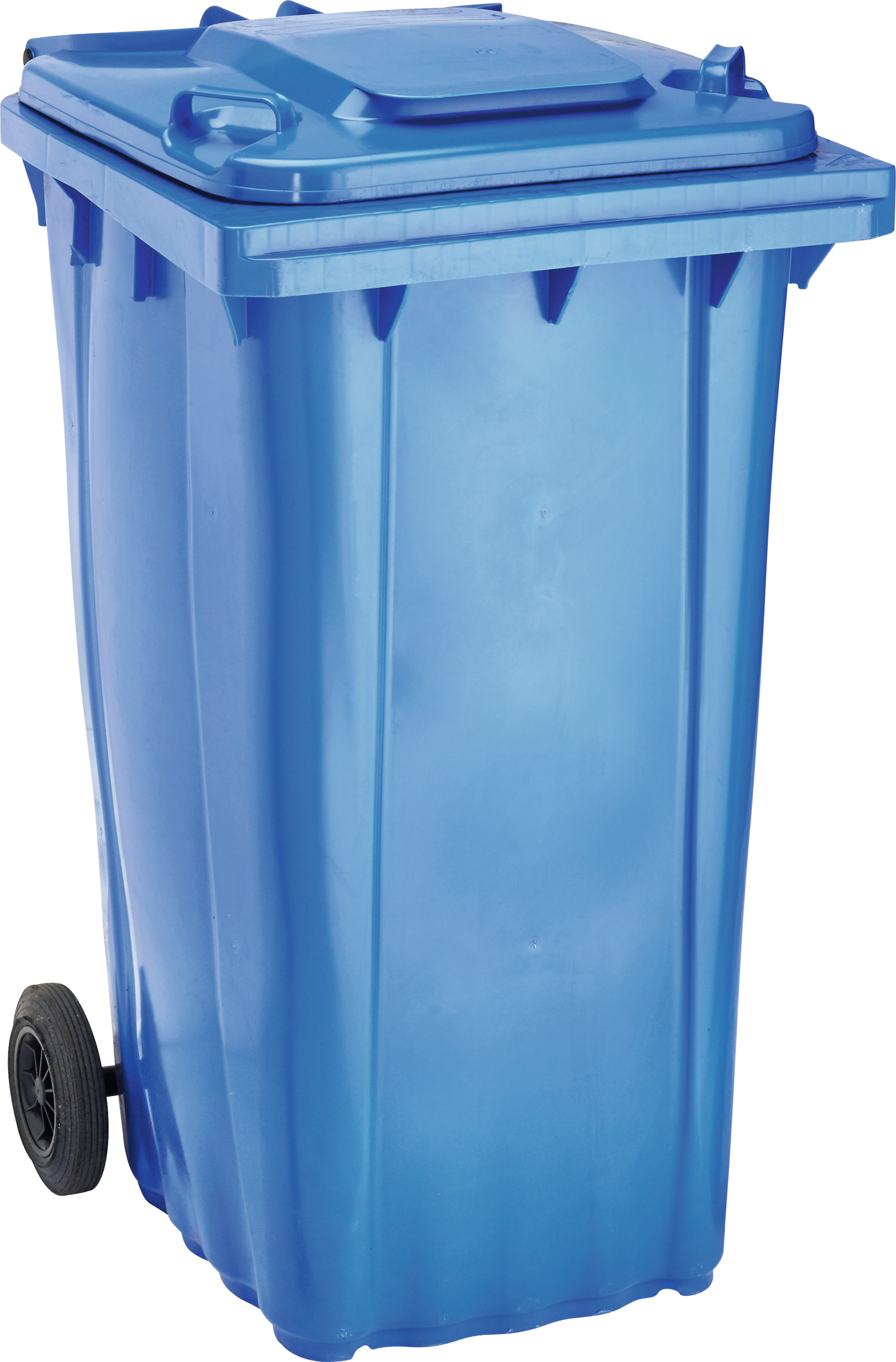 Abfalltonne PE 240 Liter H1100 x T740 x B580mm blau
