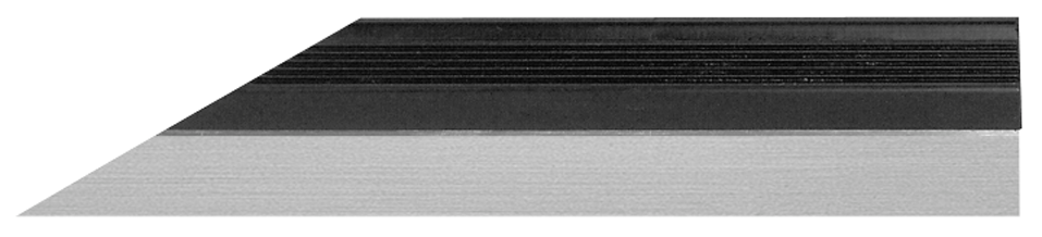Haarlineal INOX Q22x6mm DIN874/00 rostfrei L75mm
