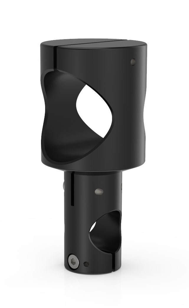 Rotatable block holder for lasers with ø40mm housing diameter H0-40-20 bracket Rotatable block holder for lasers with ø40mm housing diameter H0-40-20 bracket