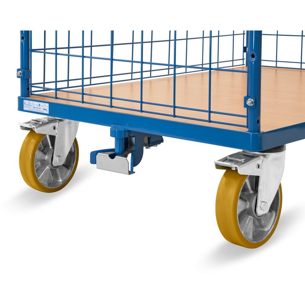 Etagenwagen mit Drahtgitter
