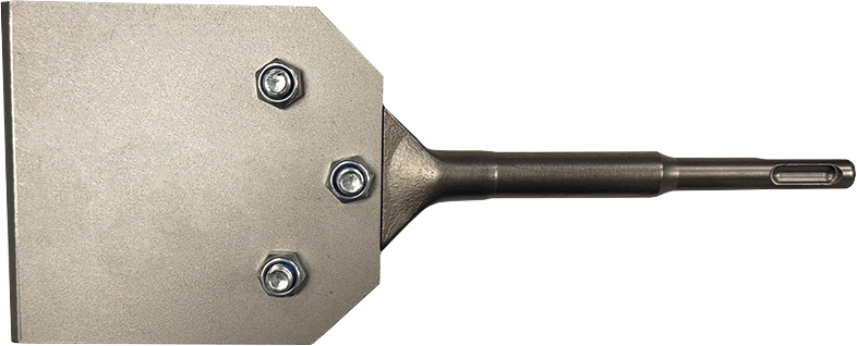 Heller Spachtelmeißel SDS-Plus, Schneidenbreite 100 mm, OAL 250 mm
