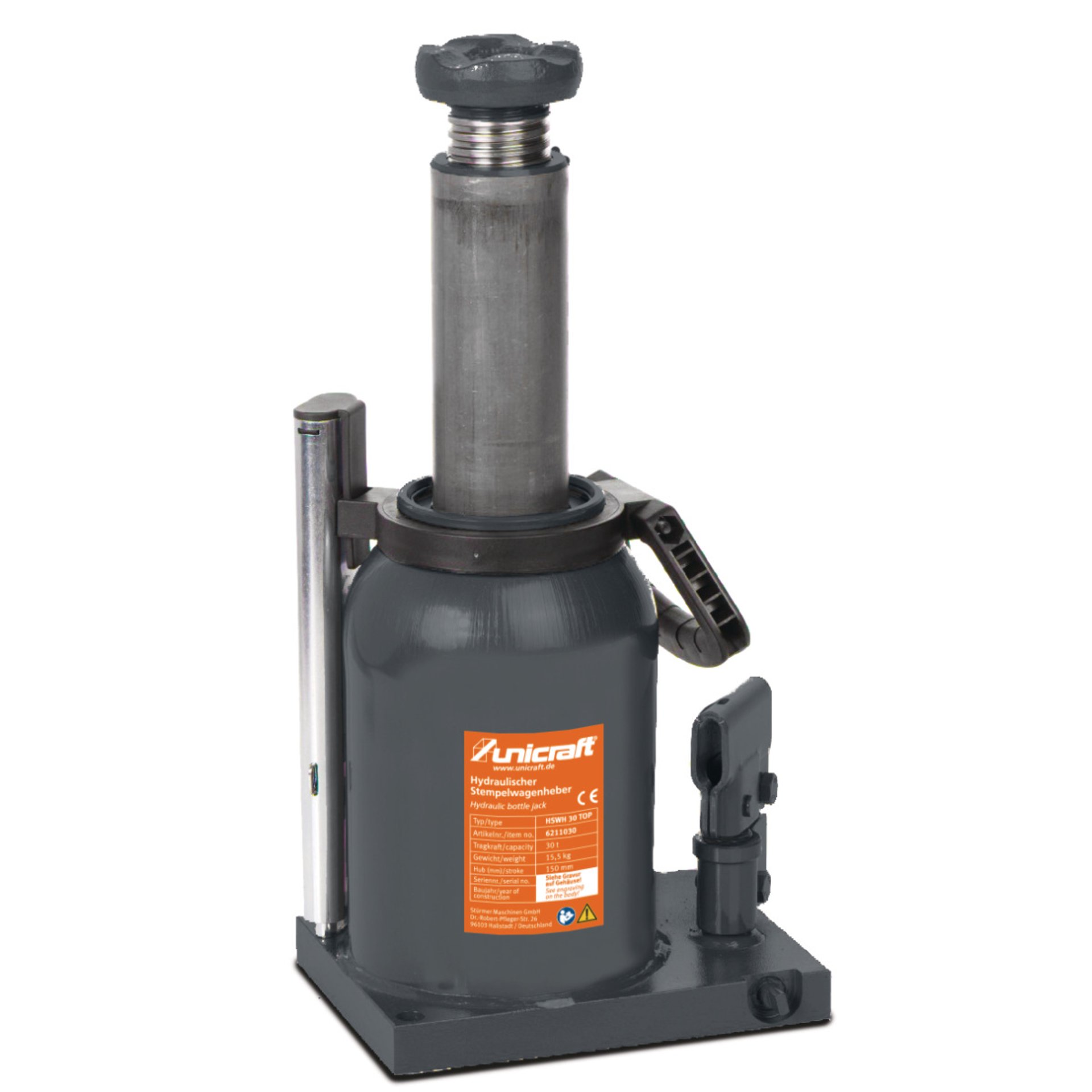 Hydraulischer Stempelwagenheber Unicraft HSWH 30 TOP