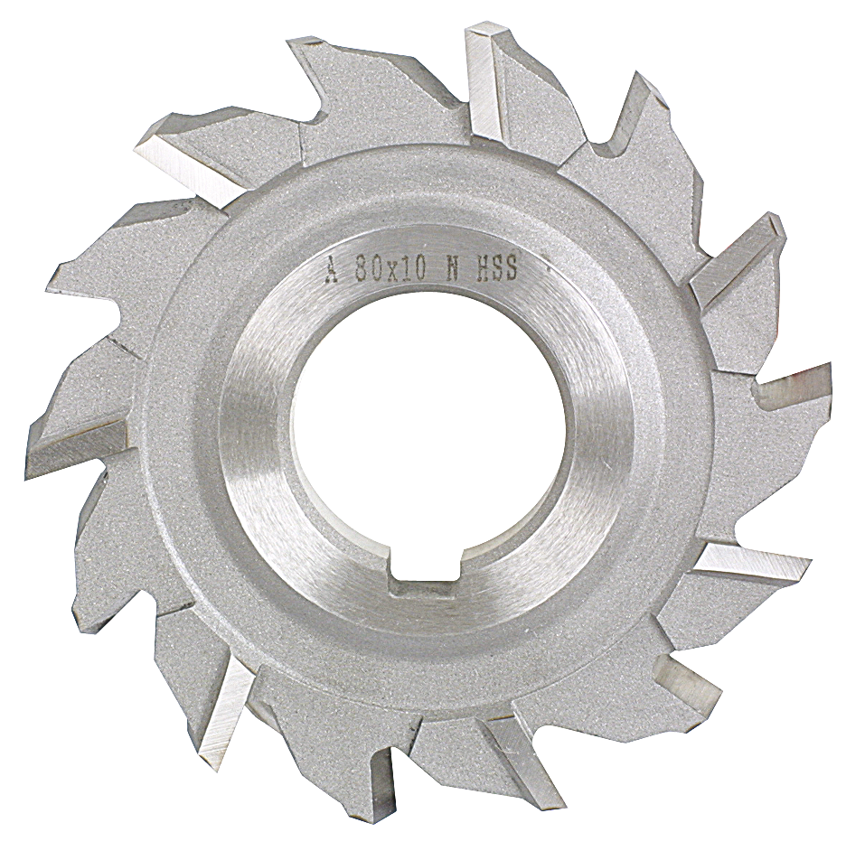 Scheibenfräser kreuzverzahnt HSSE Typ N Z12 DIN885 63x12x22mm