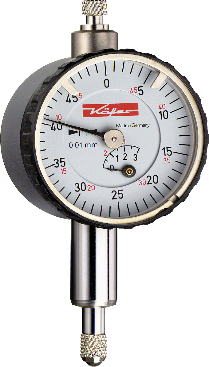 Kleinmessuhr Abl. 0,01mm AD40mm ZU1,0mm DIN878 MS5mm