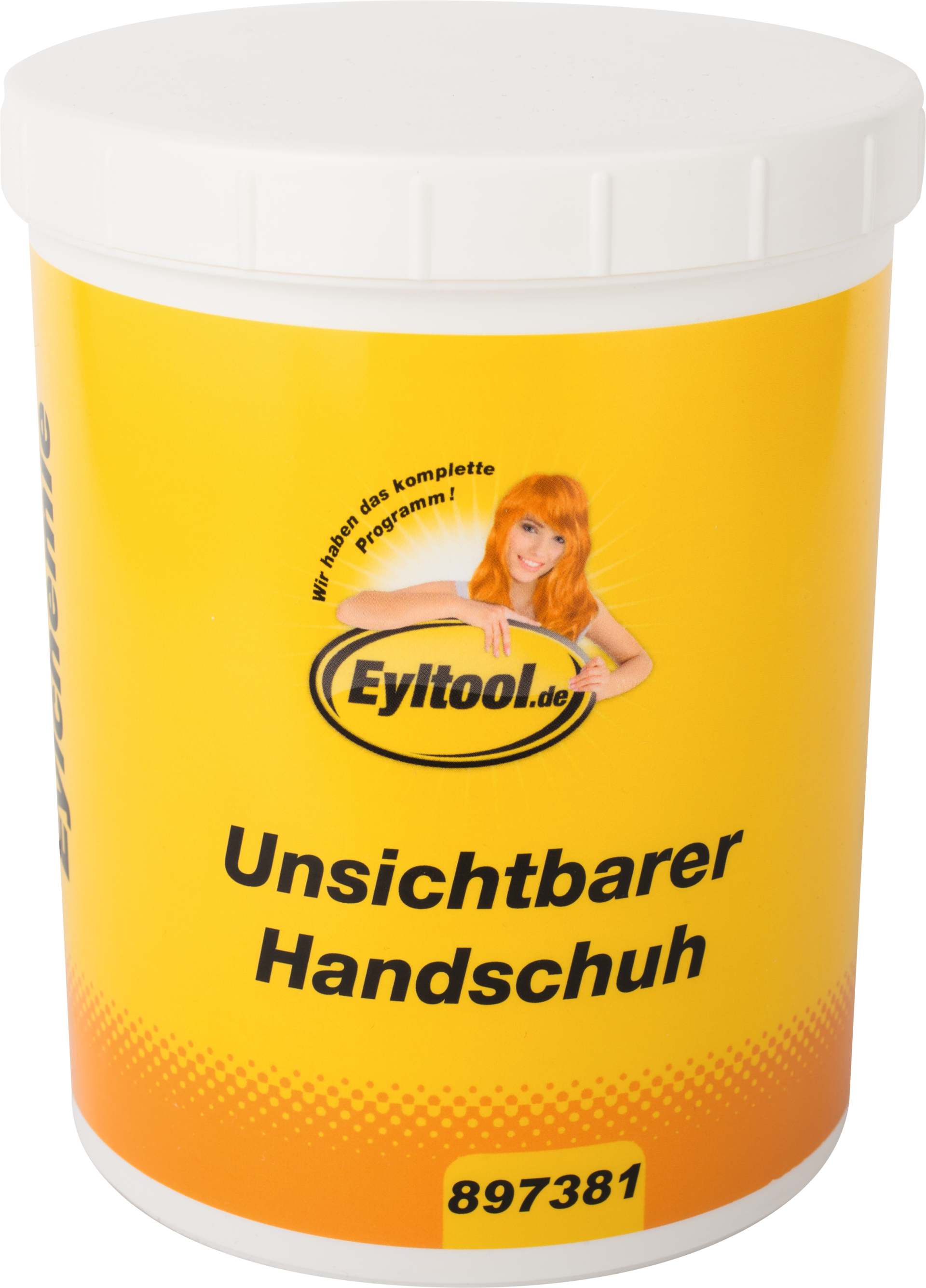 Hautschutzcreme "Unsichbarer-Handschuh" 1l Dose