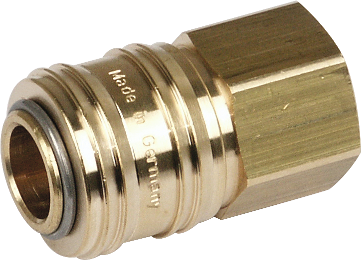 Kupplung Messing IG 1/2"