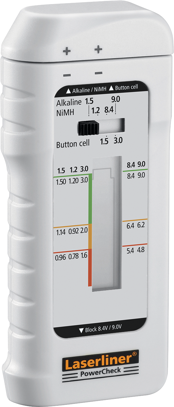 Batterietester Power-Check für Batterien und Akkus