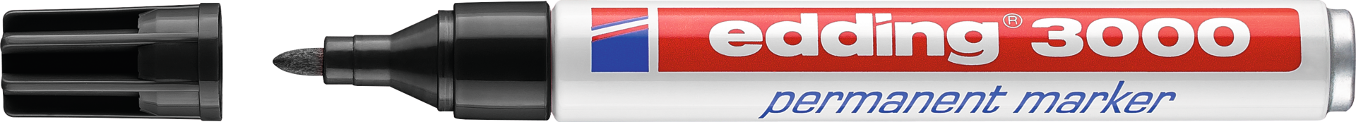 Permanentmarker edding® 3000 Schriftbreite 1,5-3mm schwarz Permanentmarker edding® 3000 Schriftbreite 1,5-3mm schwarz