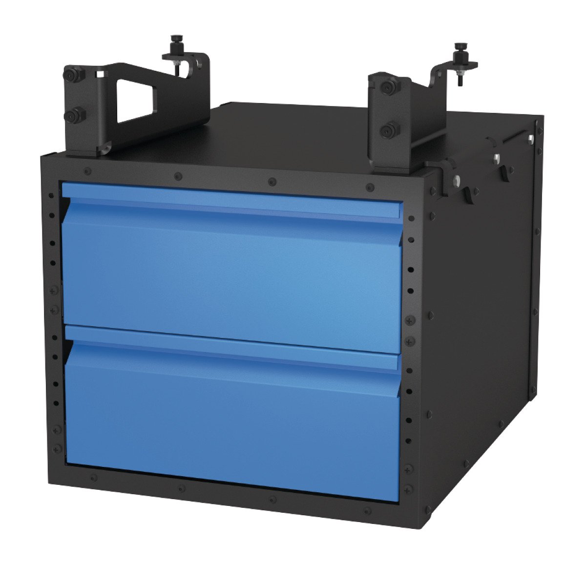 Sub Table Box Schweisskraft abschließbar mit zwei Schubladen für System 16