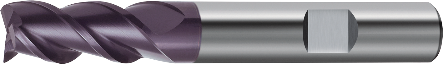 Eyltool Schaftfräser VHM EYL+ Doppelbeschichtung Z3 Typ NH, DIN 6535-HB, Ø 10 mm