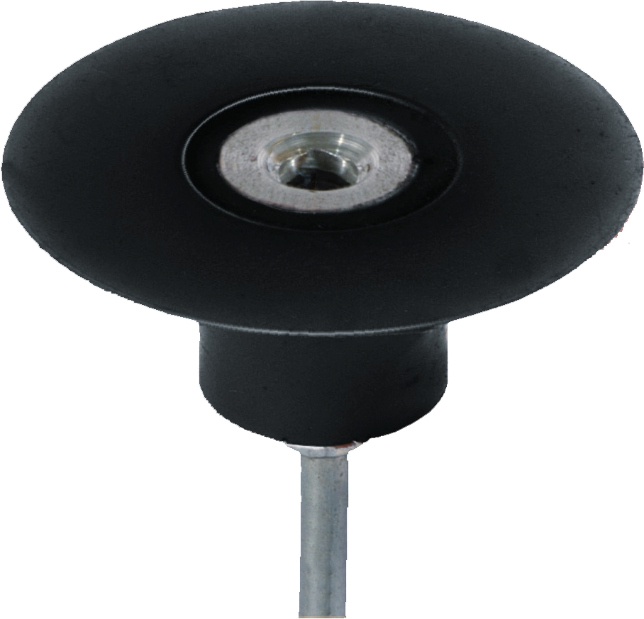 Stützteller Schnellspannsystem mit Spannschaft 6mm für D75/76mm mittel