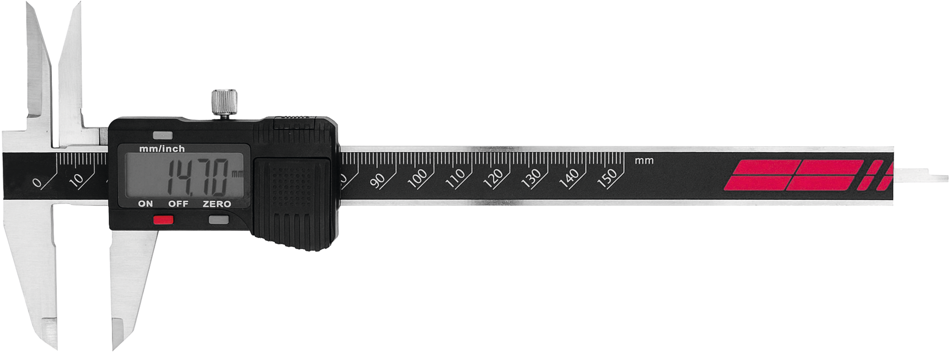 Messschieber Digital Abl. 0,01mm lange Kreuzspitzen eckiges Tiefenmaß MB150mm Messschieber Digital Abl. 0,01mm lange Kreuzspitzen eckiges Tiefenmaß MB150mm