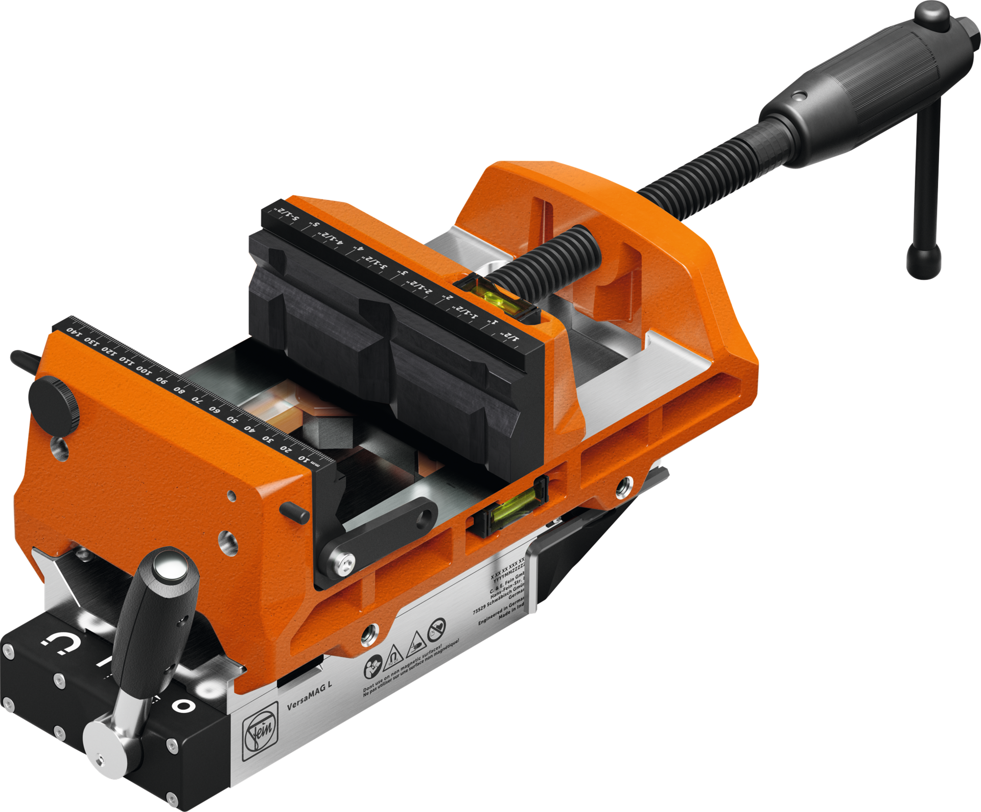 Fein Schraubstock VersaMAG L mit Permanentmagnet