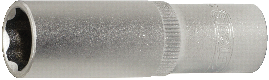 KS-Tools Stecknuss 3/8" Sechskant lang Wellenprofil L 63 mm SW 8 mm
