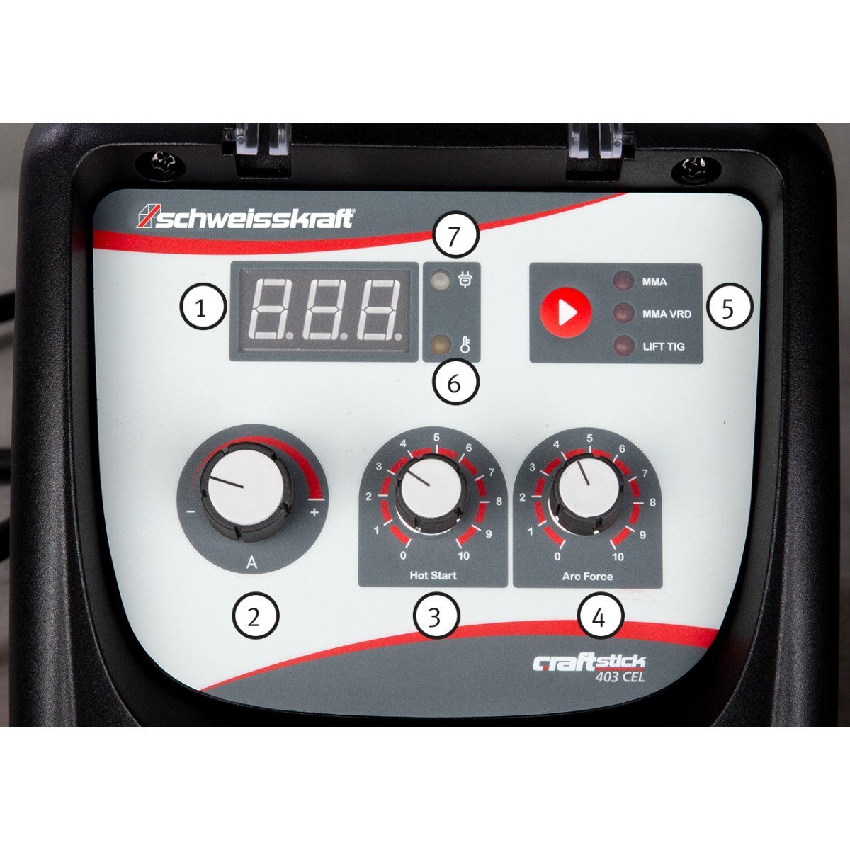 Elektrodeninverter Schweisskraft CRAFT-STICK 403 CEL