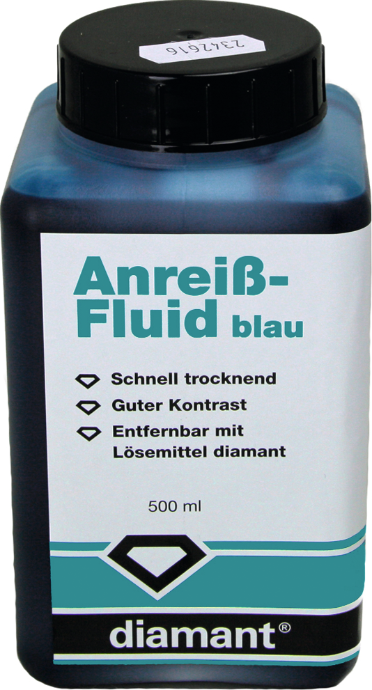 Anreißfluid 0,5l blau