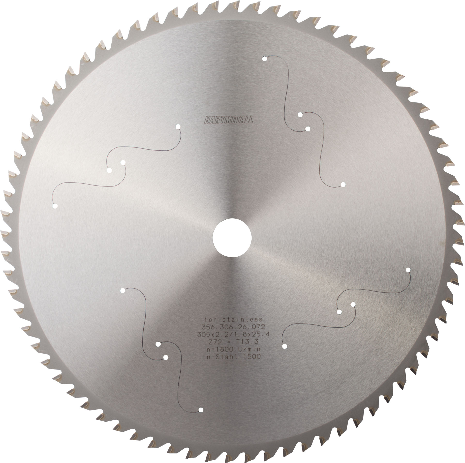 Kreissägeblatt HM für Metall D305x25,4mm Z80 Kreissägeblatt HM für Metall D305x25,4mm Z80