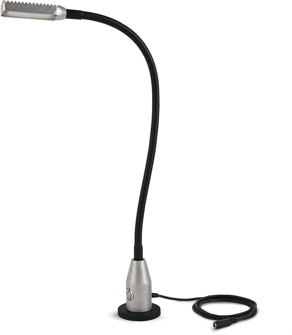 Maschinenlampe LED mit Standfuß und Magnet IP65 L600mm 2,5m Kabel 230V 3W