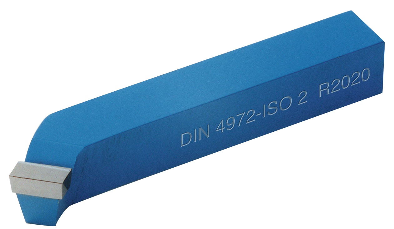 Gebogener Drehmeißel HM rechts P25/30 DIN4972 L125mm S20mm