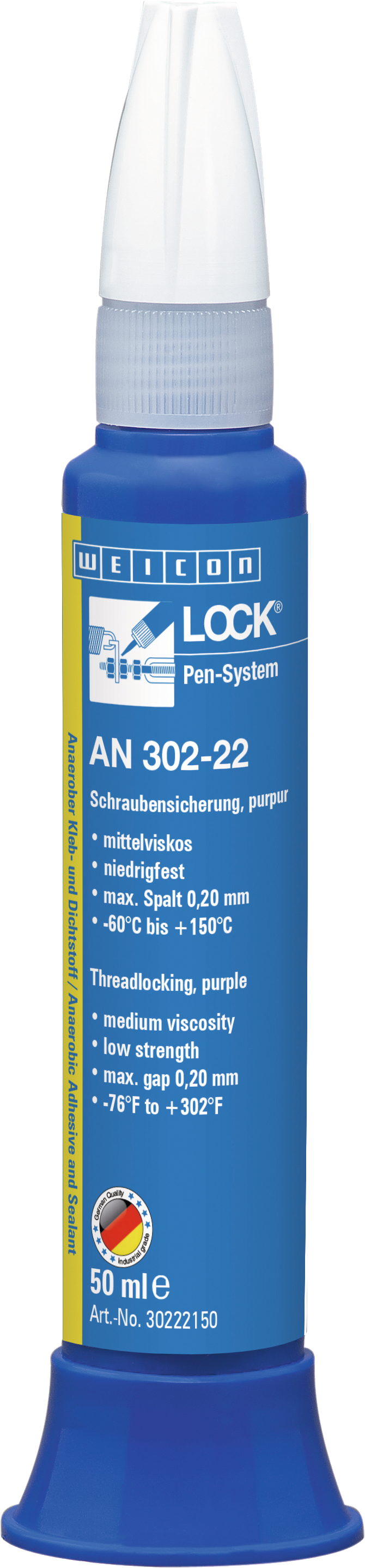 Schraubensicherung niedrigfest WEICONLOCK® AN 302-22 50ml purpur Schraubensicherung niedrigfest WEICONLOCK® AN 302-22 50ml purpur