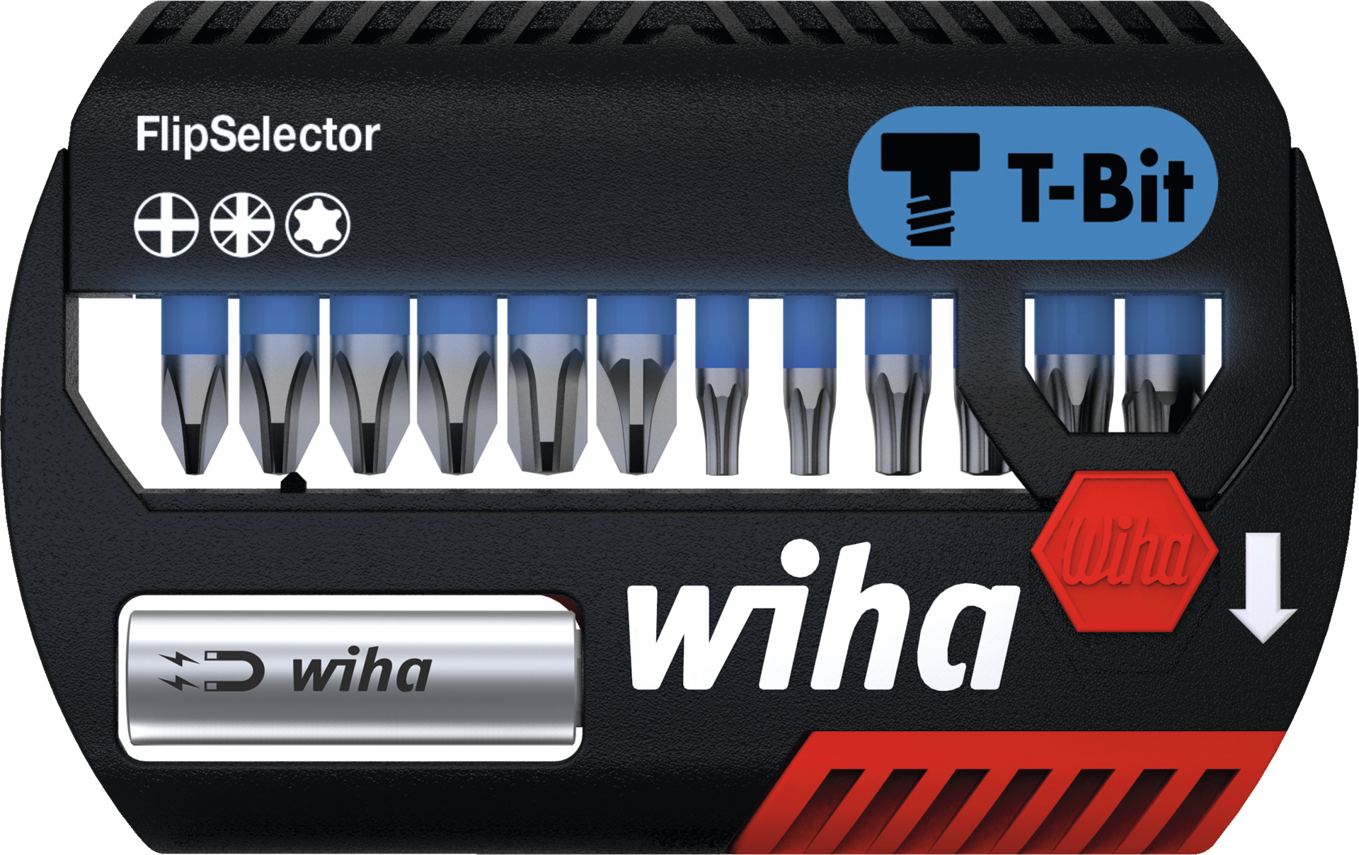 T-Bit Sortiment 1/4" blau L25mm PH/PZ/TORX 13-tlg. T-Bit Sortiment 1/4" blau L25mm PH/PZ/TORX 13-tlg.