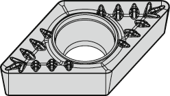 Wendeschneidplatte ZrCN DCMT 11T304 MU WP25CT