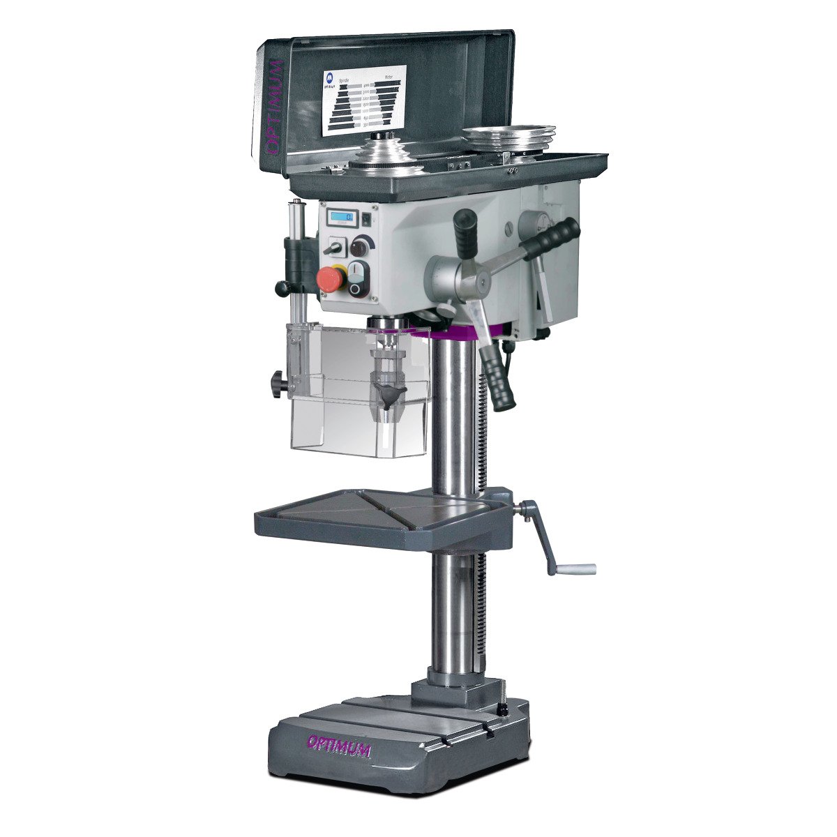 Tischbohrmaschine Optimum OPTIdrill B 24HV Aktions-Set